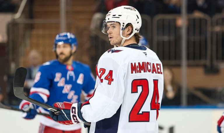 Blues Sign Connor Mcmichael
