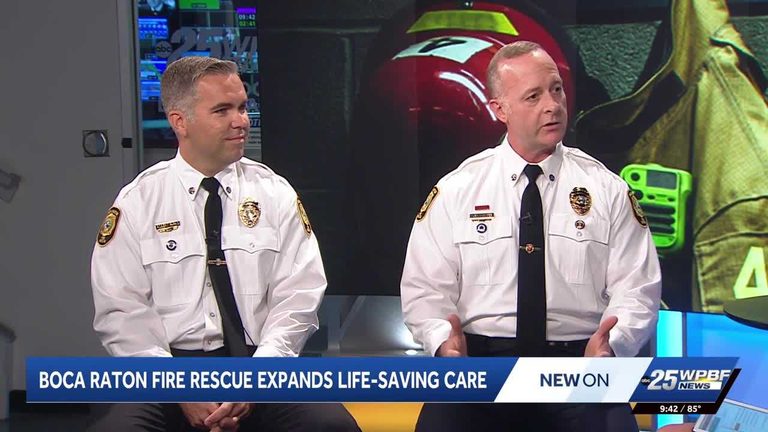 Boca Raton Fire Rescue Adopts Life Saving Whole Blood