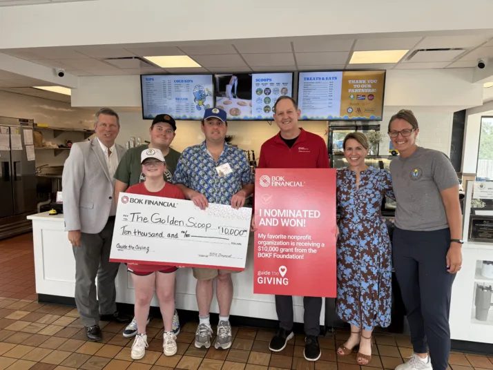 Bokf Grants 10 000 To The Golden Scoop