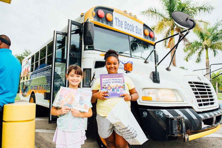 Book Bus Promotes Summer Reading