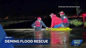 Border Patrol Rescues Two In Deming Flood