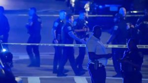Boston Police Cruiser Damaged In Shooting