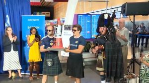 Boston Welcomes Scottish Traffic Cone