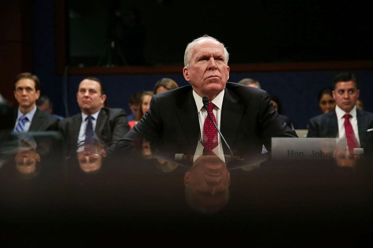 Brennan Sues Trump Administration