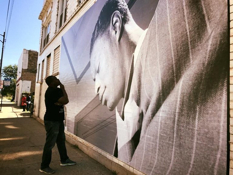 Bronzeville Mural Removed