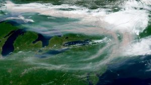 Canadian Wildfires Bring Smoke To Us