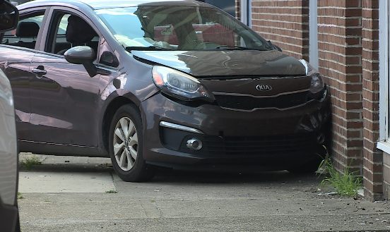 Car Crashes Into Business In Carthage