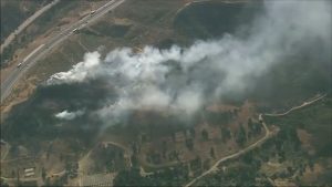 Castaic Brush Fire