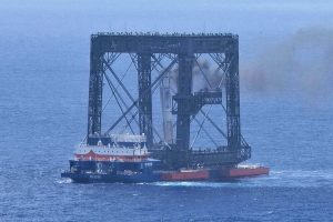 China Recovers Rocket Stage