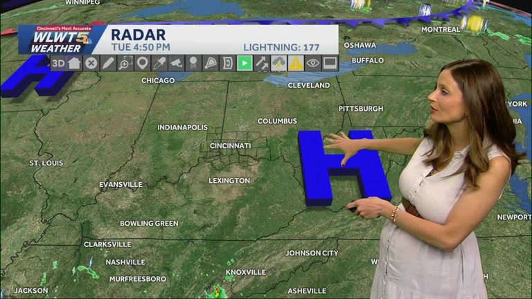 Cincinnati Area Expects Hot Humid Weather