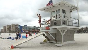 Clearwater Beach Rescues Surge