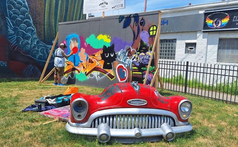 Cleveland S Graffiti Heart Welcomes Artists
