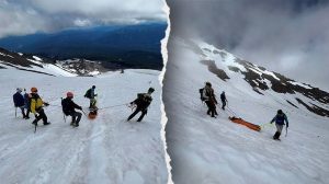 Climber Survives 1 500 Foot Fall On Mount Shasta