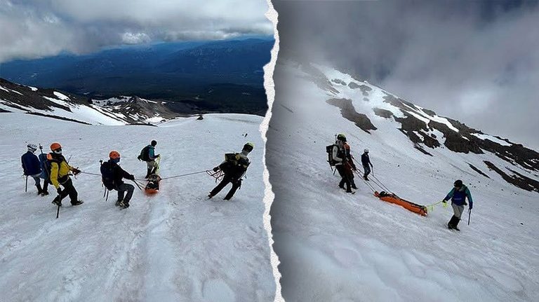 Climber Survives 1 500 Foot Fall On Mount Shasta