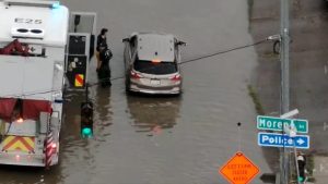 Colorado Springs Streets Flooded