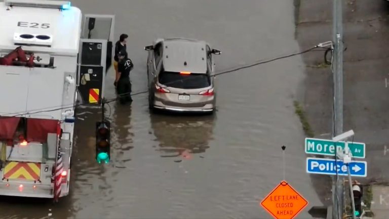 Colorado Springs Streets Flooded