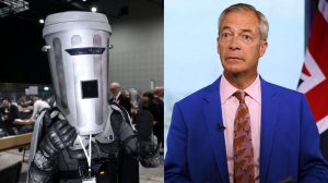 Comedian Challenges Nigel Farage