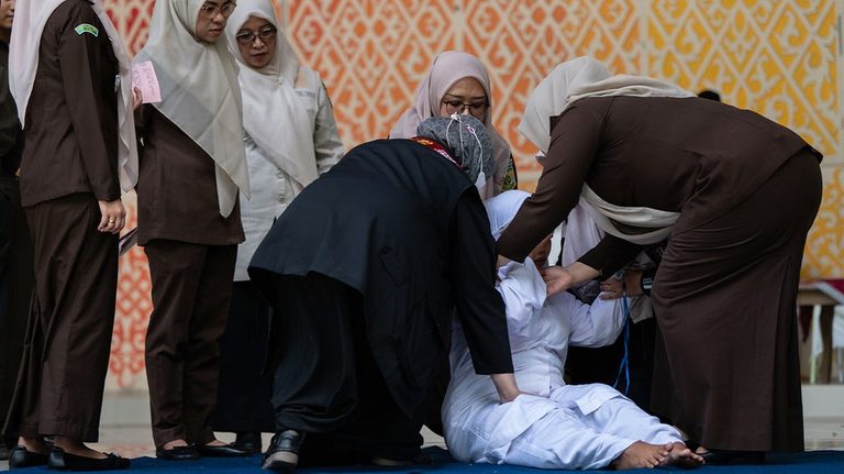 Couple Publicly Canned In Indonesia
