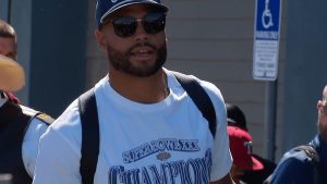 Cowboys Arrive For Camp