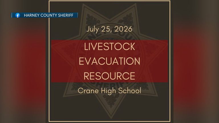 Crane High School Opens For Livestock Evacuations