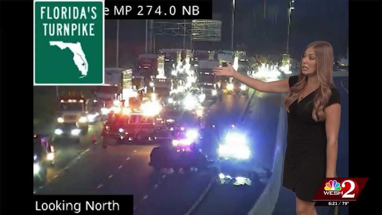 Crash Closes Florida S Turnpike Southbound