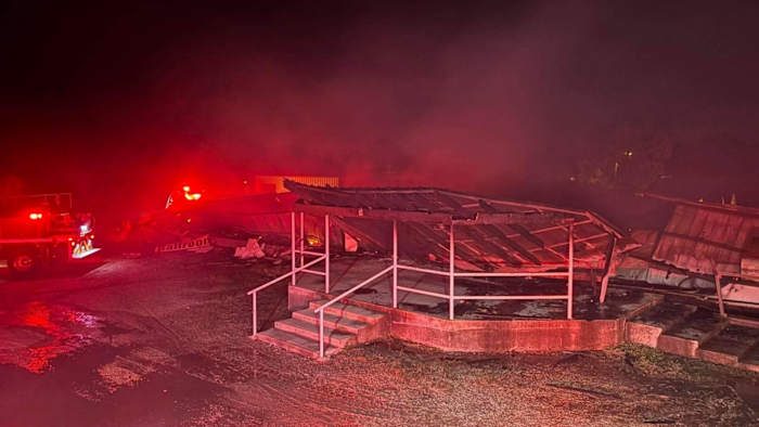 Crystal Ballroom Destroyed By Fire
