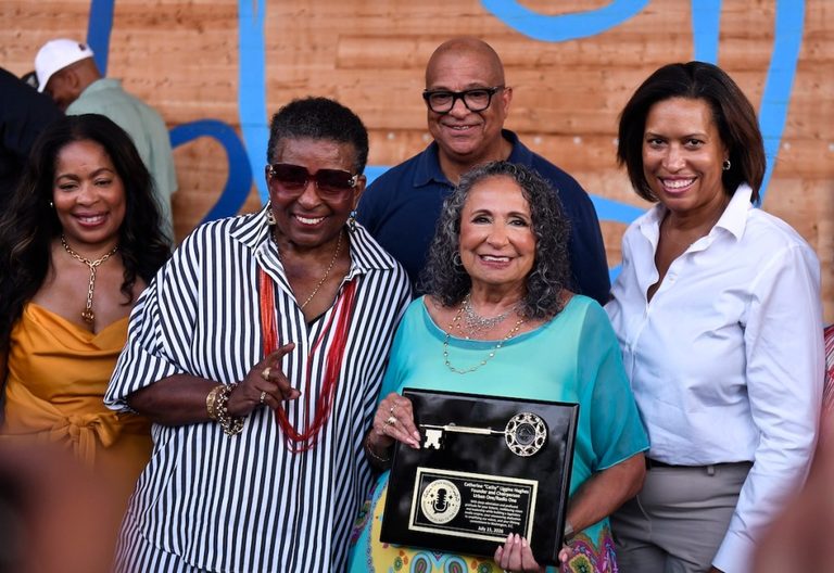 D C Mayor Honors Cathy Hughes