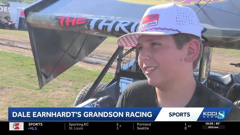 Dale Earnhardt S Grandson Races Sprint Car
