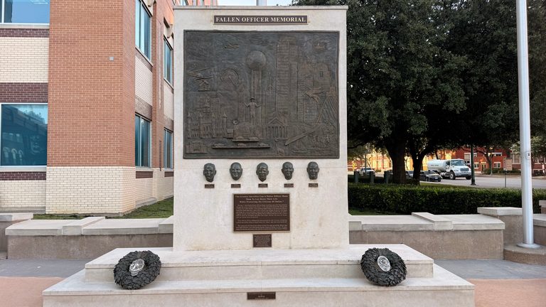 Dallas Honors Fallen Officers 10 Years After Ambush