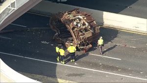 Dallas North Tollway Shut Down