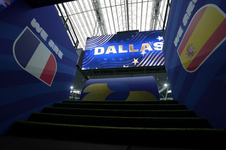 Dallas Stadium Pitch Ready