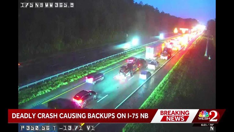 Deadly Crash On I 75 Northbound In Marion County