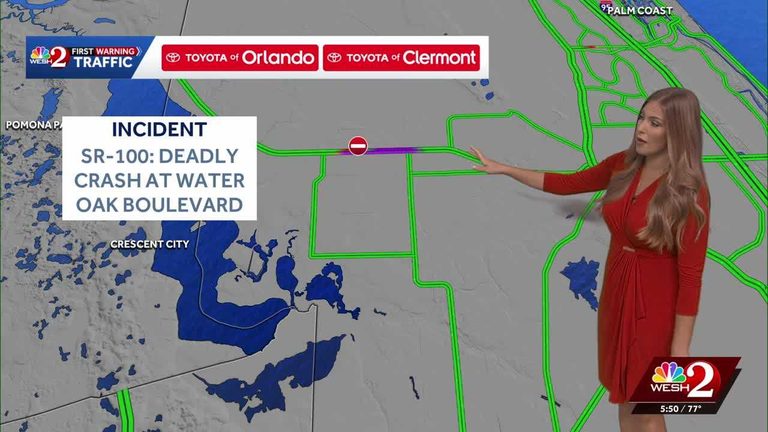 Deadly Crash Shuts Down Sr 100 In Flagler County