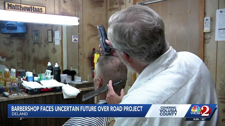 Deland Barbershop Faces Demolition