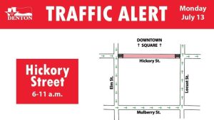 Denton Road Closures
