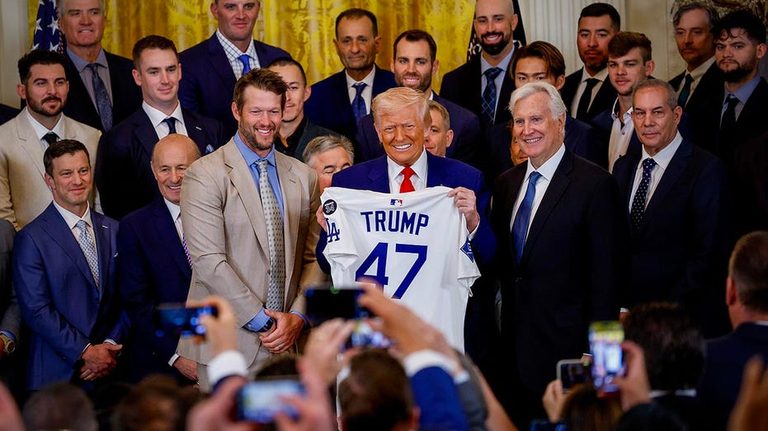 Dodgers Visit White House