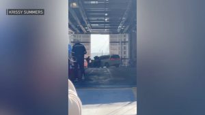 Driver Dies In Ferry Crash