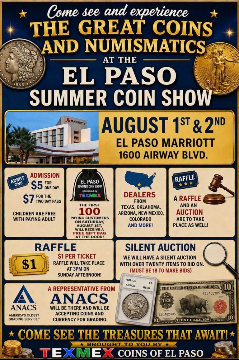 El Paso Summer Coin Show