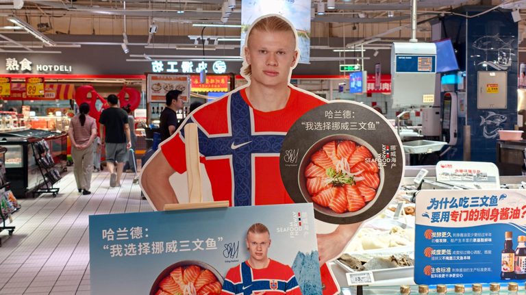 Erling Haaland Wins Hearts In China