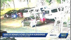 Family S Urn Stolen In Albuquerque