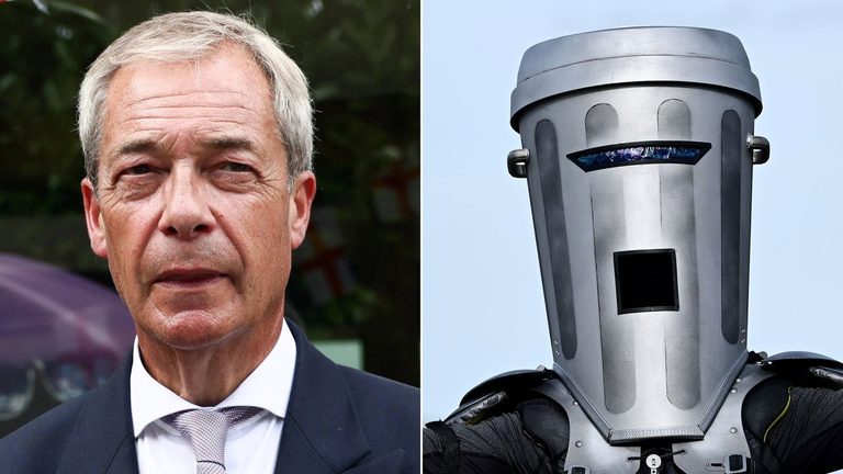 Farage Faces Comedian In Uk Election