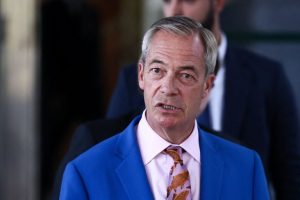 Farage Faces Count Binface In Uk Election