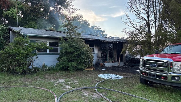 Fatal Fire In Zephyrhills Home