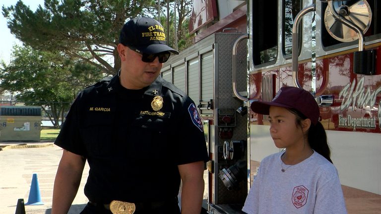 Father Daughter Duo Bond At El Paso Fire S Youth Academy
