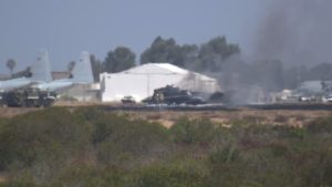 Fighter Jet Crashes At Mcas Miramar