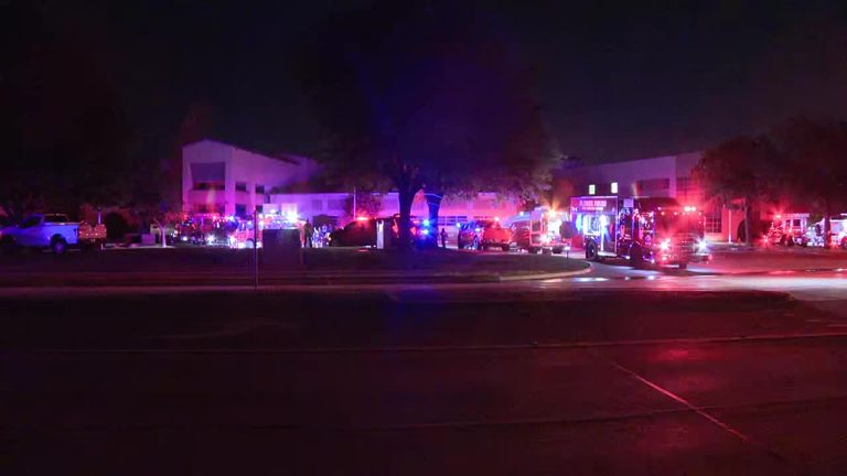 Fire At Killough High School
