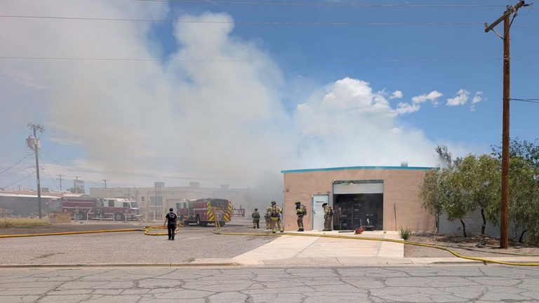 Firefighter Injured In Las Cruces Blaze