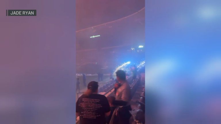 Fireworks Mishap At Bmo Stadium