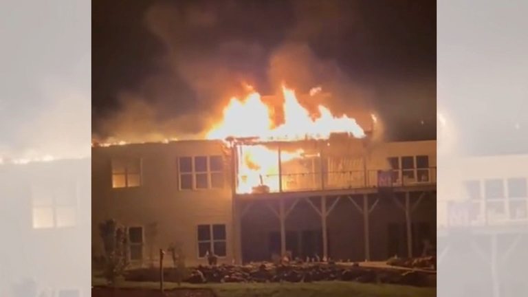 Fireworks Spark Large Fire At Lake Gaston Home
