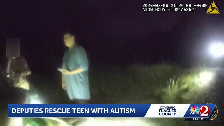 Florida Deputies Find Lost Teen